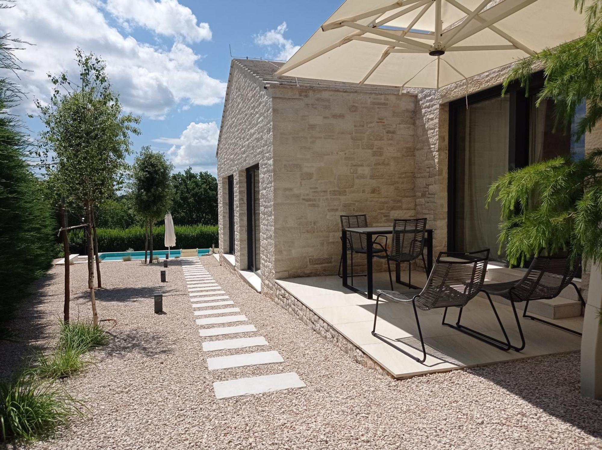 Terra Histria - Boutique Stone House Villa Oprtalj Екстериор снимка