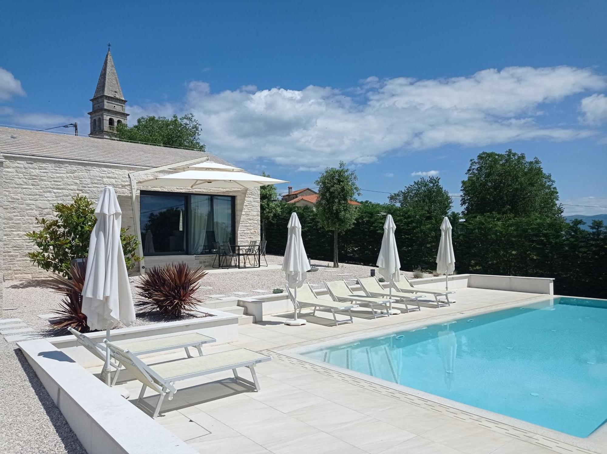 Terra Histria - Boutique Stone House Villa Oprtalj Екстериор снимка